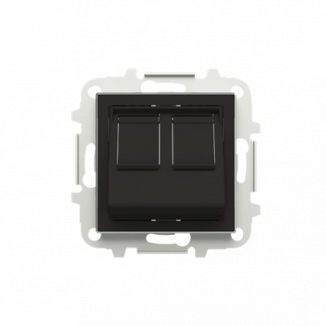 Niessen 2CLA851680A1501 Tapa inclinada 2 conector informatico NS